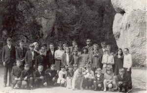 Wycieczka do Ojcowskiego Parku Narodowego w 1974 r.